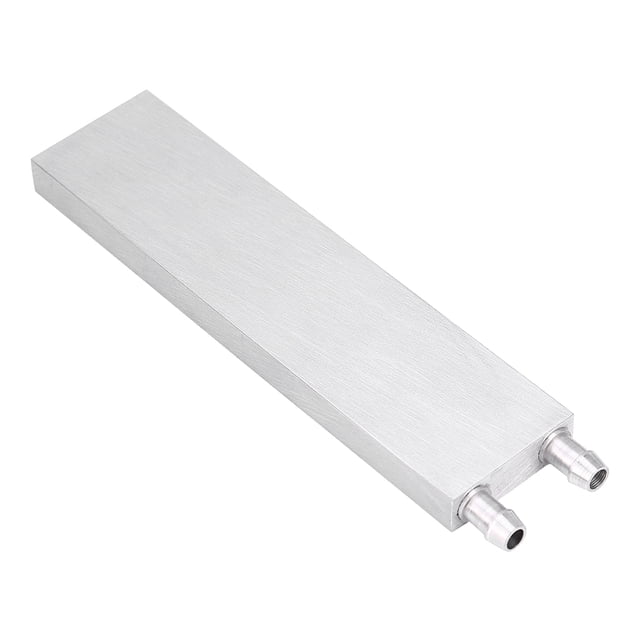 Bloque de Enfriamiento para prensa de calor, Bloque de Enfriamiento de Agua de aluminio kit de enfriamiento de agua para pc para juegos bloque de agua con un diseño compacto,