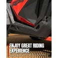 thumbnail image 5 of A & UTV PRO Low Profile Rock Sliders for Polaris RZR PRO XP 2020-2024, RZR PRO R/Turbo R 2022-2024, Heavy Duty Steel Nerf Bars Tree Kickers Side Steps Accessories, Replace OEM # 2883760-293, 2-Seat, 5 of 9