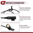 thumbnail image 3 of Unique Bargains ABS Wheel Speed Sensor Rear Left ABS Sensor Anti-lock Braking System Sensor No.68404/T2H45884 for JAGUAR XE 2016-2023, 3 of 7