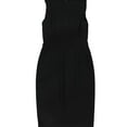 thumbnail image 2 of Ralph Lauren Womens Lace-Panel Jersey Dress, Black, 0, 2 of 2