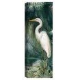 thumbnail image 2 of Fine Art Canvas Tropical Watch Egret by Studio Arts Canvas Art Print, 2 of 2