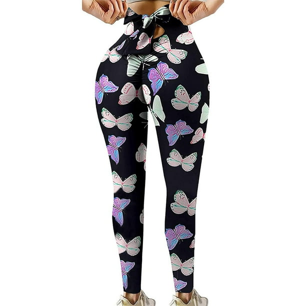 KZKR TikTok Women's High Waisted Yoga Pant Tummy Control Legging Sexy