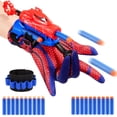 thumbnail image 1 of Juguete Excitobo de Web Shooters para niños con lanzador de guantes y dardos, 1 of 7
