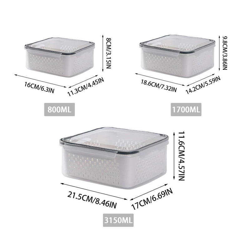 Avon 33537533 Nesting Food Storage Containers with Attached Lids - Set of  8, 1 - Mariano's