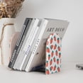 thumbnail image 6 of Lsque Strawberries Printed Wood Bookends,Non-Skid Bookend for Shelves,Heavy Duty Support Bookends,Non-Slip Foam Pads for Office, Home, and Library,1 Pair, 6 of 8