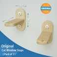 PETKARAY Cat Window Shelf, Original Cat Window Perch Stairs, Durable