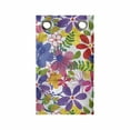 thumbnail image 1 of Spring Hanging Pocket Organizer, Flourishing Blossoms Pattern Lilly Daisy Magnolia Summer Flourishes, Printed Polyester Storage Bag with Pockets, 9" x 16", Multicolor, 1 of 2
