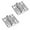 1.51 inch x 1.51 inch 2pcs, variant on ABCISI Heavy Duty Stainless Steel Boat Hinge, Mirror Polished, 1.51 x 1.51 inches, 2 Count, Modern Style