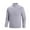 Gray, variant on Men's Cotton Knit Sweater 1/4 Zip Pullover Fall Winter Casual Long Sleeve Heavyweight Thermal Jumper Tops (XL, Navy)