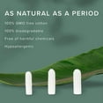 thumbnail image 5 of Veeda Natural Cotton Tampons, Super Absorbency, Non-Applicator, Unscented, 32 Count, 5 of 6