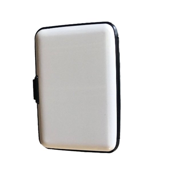 HAOAN Card Holder Minimalist Aluminum Shell Credit Card Holder RFID-Blocking Credit Card Protector for Organized Security