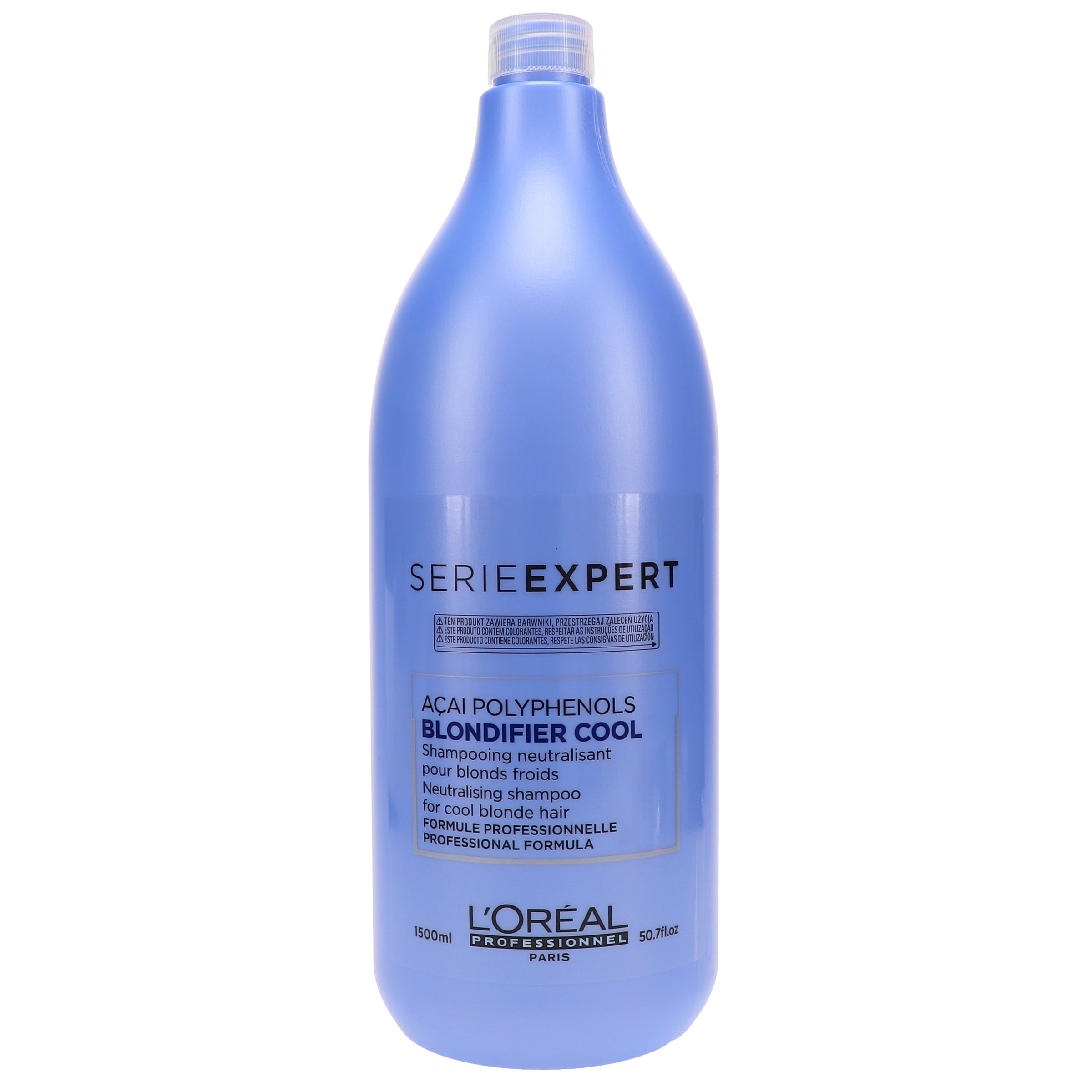 Pidgin Thicken nationalisme L'Oreal Professionnel Series Expert Blondifier Shampoo Cool 50.7 oz -  Walmart.com