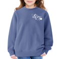 thumbnail image 3 of Otqutp Kids Oversized Sweatshirts with Heart Graphic Girls Long Sleeve Cotton Crewneck Sweatshirt Boys Cute Pullover Shirts, 3 of 6