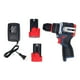 thumbnail image 2 of Taladro Eléctrico Recargable, Herramienta Eléctrica De Mano Sin Escobillas Con Portabrocas De Trinquete, Ideal Para Trabajos En Madera, Ladrillo Y Azulejos De Cerámica, 2 of 7