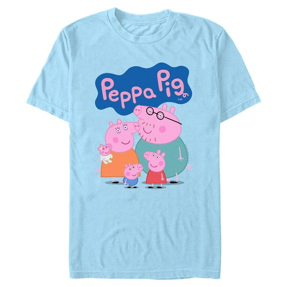 Mens Peppa Pig Family Group Shot T Shirt