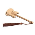 thumbnail image 3 of stanreset Page Marker Small Bookmark Guitar Pattern Multipurpose Decorations Offices Accessories Small Fixers Bamboo Stationery As shown 1Set, 3 of 6