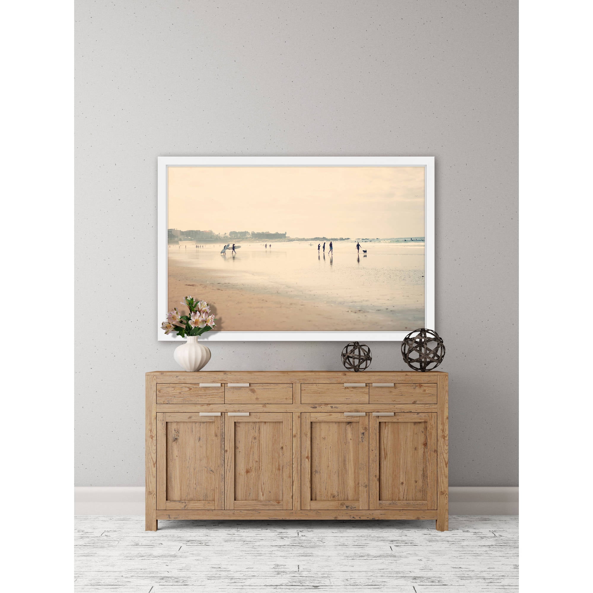 "Beach Life" Framed Painting Print