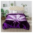 thumbnail image 7 of TiaGOC Plush Fleece Blanket Queen Size 91" x 75", 3.7LBs 1 Ply Soft Korean Mink Warm Lightweight Bed Blanket for Autumn Winter, 7 of 7