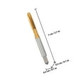 thumbnail image 4 of LOLIPPYY 2-Piece Carpenter Tap and Die Set with Multi-Tapered Tips for Home Repair and, 4 of 8