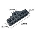 thumbnail image 4 of Quick Splitter Push-in Fast Wire Connector Lightweight Portable Easy to Use LED Lighting Terminal Block Wiring Cable Splitter-6, 4 of 8
