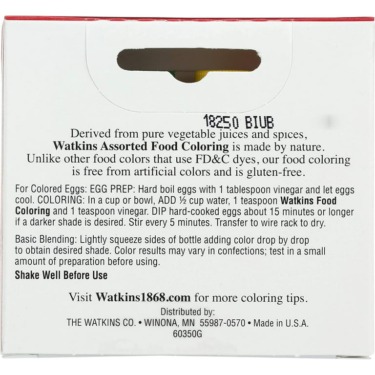 Watkins Assorted Food Coloring, 1 … curated on LTK