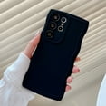 thumbnail image 3 of Cute Curly Wave Phone Case For Samsung Galaxy S23 S22 Ultra S21 FE S20 Plus, Wave Frame Shape Shockproof Soft TPU Shockproof Protective Bumper Case, 3 of 4