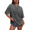 thumbnail image 1 of Camiseta SHINGOKENSOU Oversized Vintage Grunge para mujer, 1 of 6