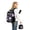 Black, variant on Students Backpack Travel Lightweight Large Capacity Daypack Compartment Bookbag for Student School & Short Vacations Black