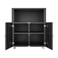 thumbnail image 3 of QinaQin Multi-Functional Metal Printer Stand Also Functions As a Filing Cabinet, Featuring Adjustable Shelves. It's a Portable Filing Cabinet Suitable for Home Offices, Garages, and Small Spaces, 3 of 9