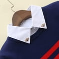 thumbnail image 3 of Half Shirt Blouse Collar Detachable Fake Collar Faux Dickey Collar, 3 of 6