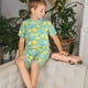 thumbnail image 4 of Balery Yellow Lemon Conjunto de Pijama Infantil de Manga Corta con Estampado – Ropa de Dormir de Algodón Suave-Large, 4 of 6
