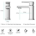 thumbnail image 5 of Pfister LG42DAPC Deckard Single Control 4" Centerset Bathroom Faucet in Polished Chrome, 5 of 7