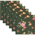 thumbnail image 6 of GZHJMY Blue Floral Napkins Table Decorations Napkin Set for Gift Giving, Dining, Parties 20 x 20in, 6 of 7