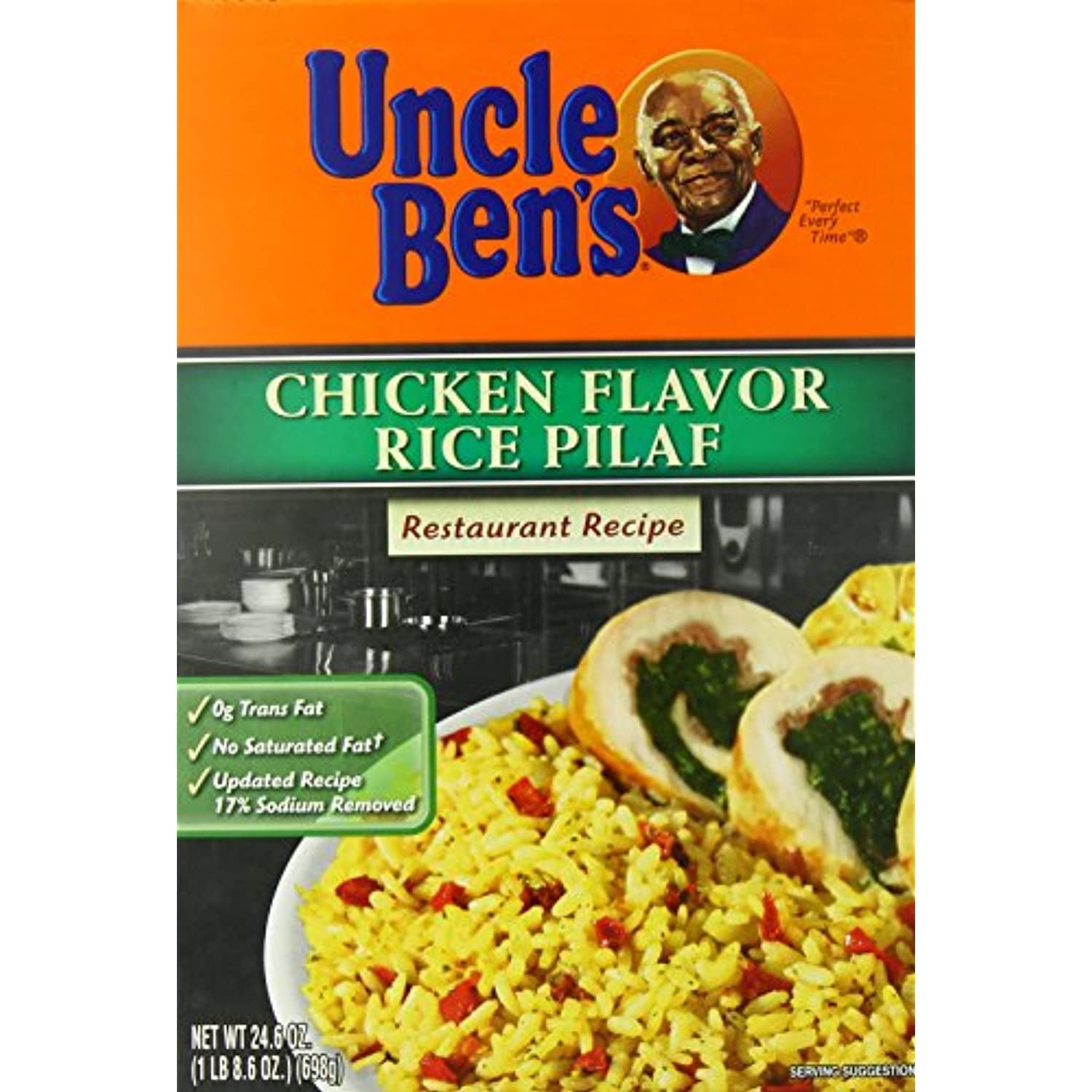 Uncle Bens Chicken Flavor Rice Pilaf, 24.6 Ounce 