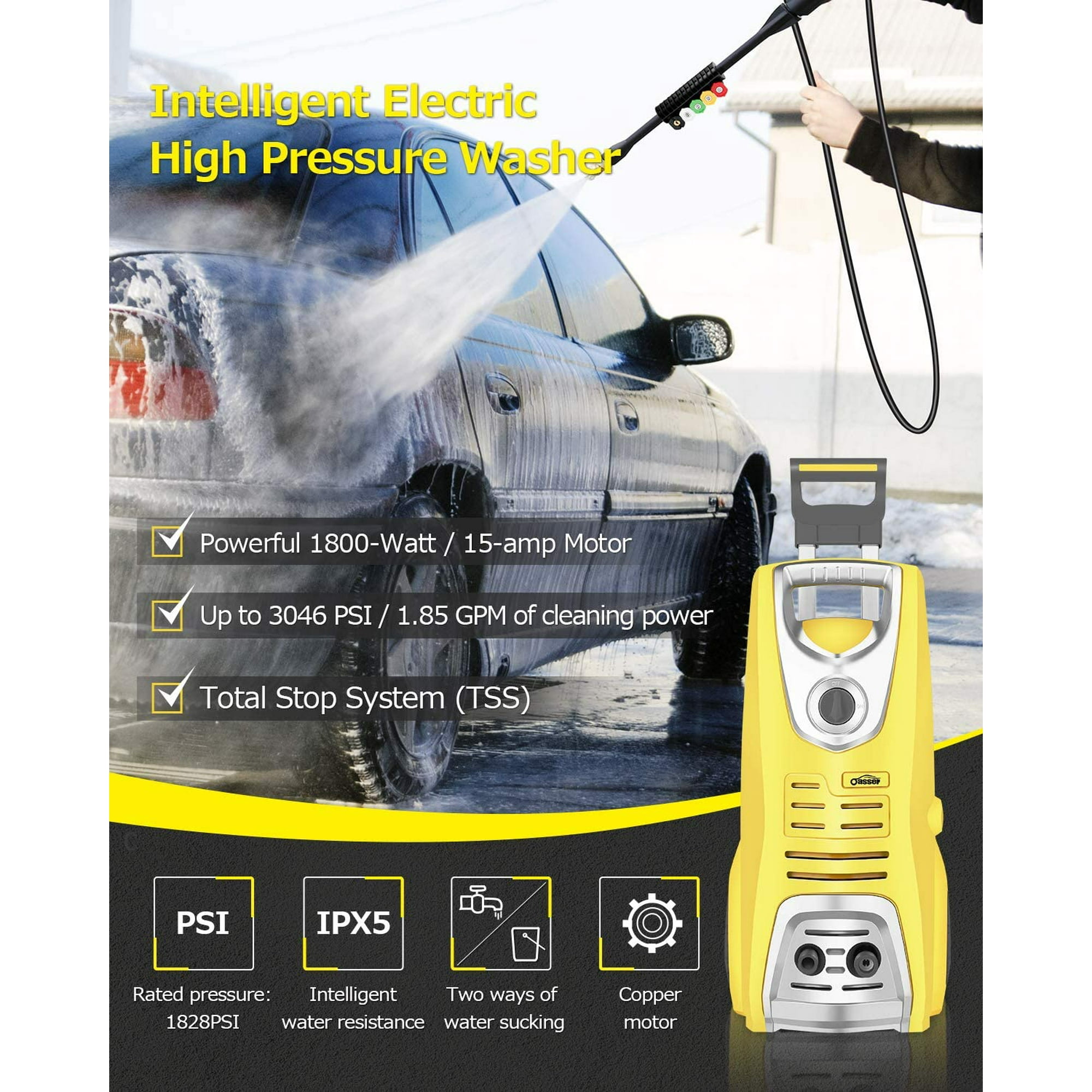 Oasser cw8 pressure washer discount