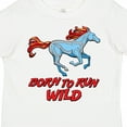 thumbnail image 4 of Inktastic Born to Run Wild Galloping Horse Boys or Girls Toddler T-Shirt, 4 of 5