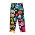 thumbnail image 4 of Bingfone Pajamas For Women,Underwater Diving Animals Pajama Pants With Pockets-Small, 4 of 9