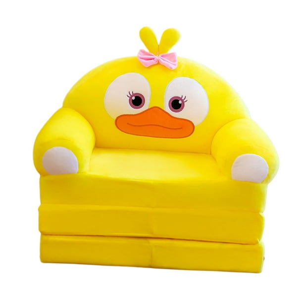 Baby Couch Cover,Washable Protector Armchair Slipcover,Cute Kids Sofa Duck