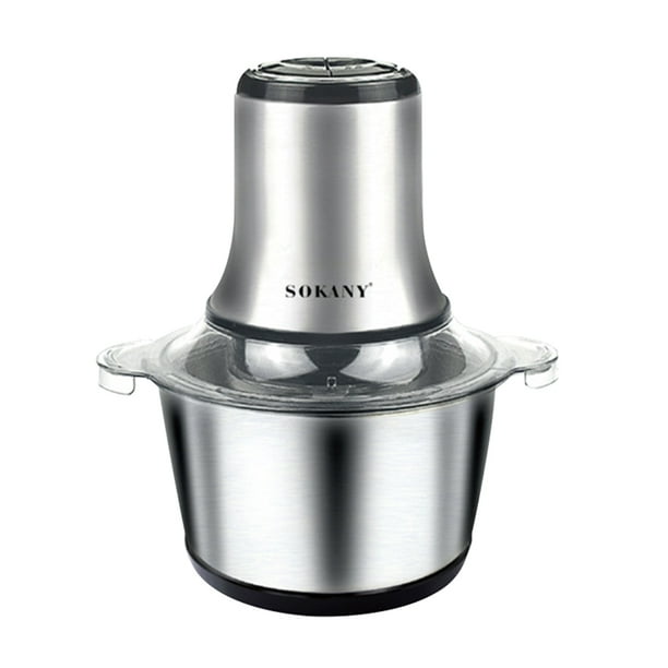 Picadora eléctrica de acero inoxidable de 800 W, picadora de carne, picadora, procesador de alimentos, UE Likrtyny Eléctricas