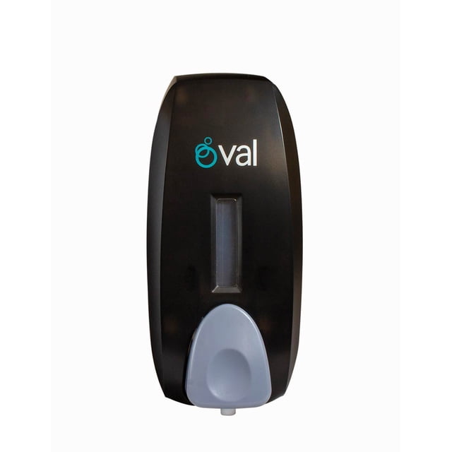Jabonera Manual Para Espuma Oval 750ml, Negra Oval DV012