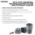 Keurig My KCup Universal Reusable Filter MultiStream Technology