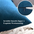 thumbnail image 3 of Fundas de Almohada MIULEE Impermeables Decorativas para Exterior 40x40 cm Azul, 3 of 7