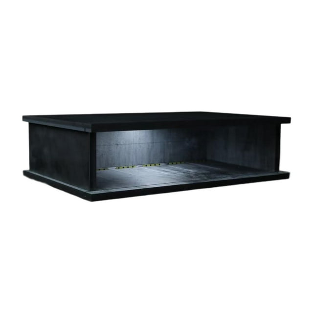 Siruishop 1:64 Toile de Fond de Parking avec Affichage LED pour Modèles de Voitures Figurines Mini Poupées