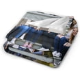 thumbnail image 4 of Custom Blanket with Photo Personalized Blankets and Throws Picture Blanket for Friend, Customized Gifts for Brother Sisters (40"x60") Blankets, 4 of 5