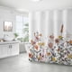 thumbnail image 1 of Cortina de baño, cortina de ducha de plantas verdes, impermeable y a prueba de moho, impresión digital 3D, partición de cortina de baño de bosque, no requiere perforación, xtl1047, 150*180, 1 of 1