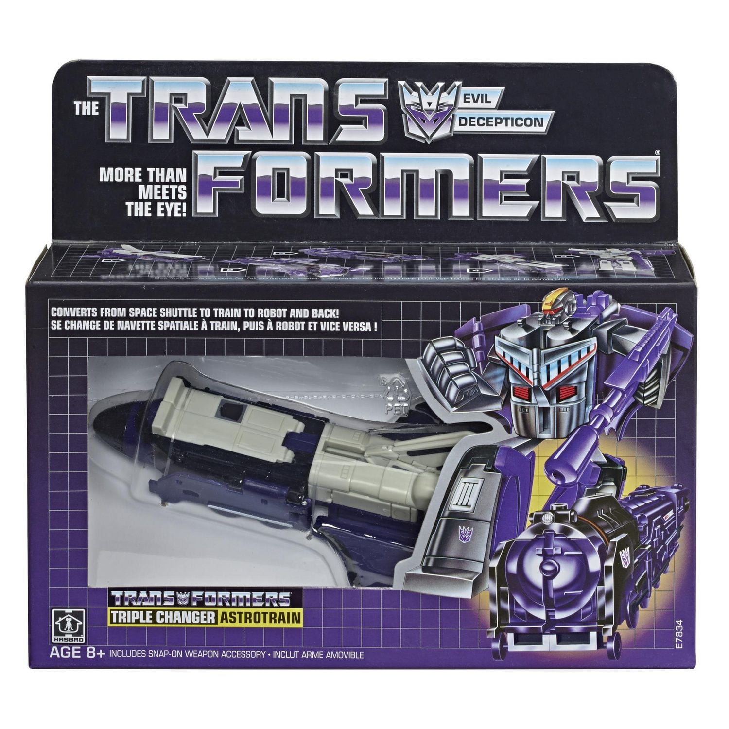 Transformers Toys Vintage G1 Astrotrain Collectible Action Figure