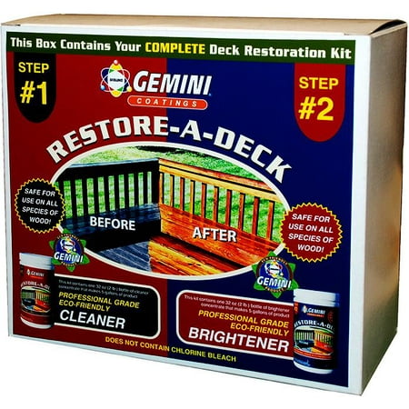 895 RESTORE-A-DECK KIT (Best Product To Restore Old Deck)