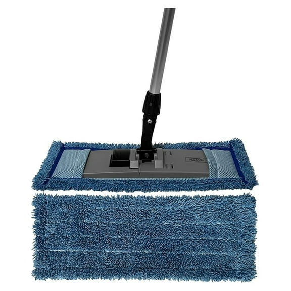 Ultimate Microfiber Pocket Mop Kit - High-Performance Cleaning with Telescopic Handle