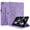 Purple, variant on Smart Case for Apple iPad (A16) 11th Generation 11-inch 2025 Shockproof Folio Cover with 360 Rotable Stand