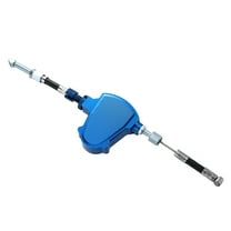 Universal CNC Aluminum Alloy Motorcycle Stunt Clutch Easy Stunt Pull Cable Lever Line Clutch for Economizer System Blue